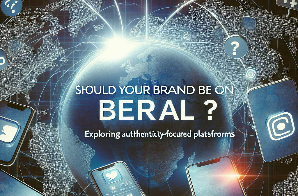 Should Your Brand Be On BeReal? Exploring Authenticity-Focused ...